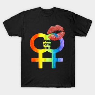 Lesbian Poster Child T-Shirt